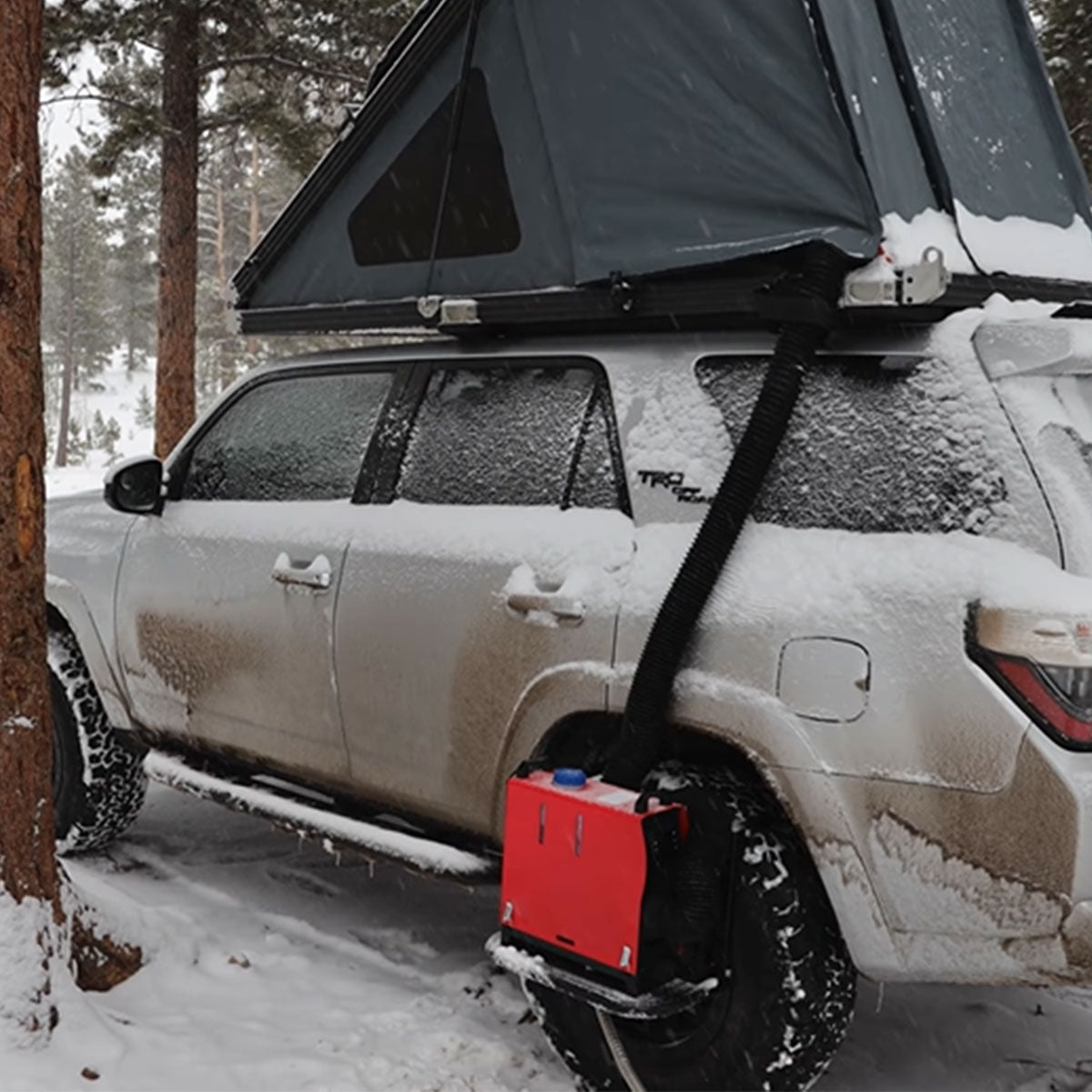 Car Heater Bracket Foldable Adjustable Universal for 14 to 18 Inches (about 36 to 46 cm) Tires