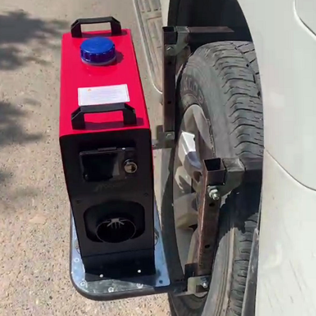 Car Heater Bracket Foldable Adjustable Universal for 14 to 18 Inches (about 36 to 46 cm) Tires