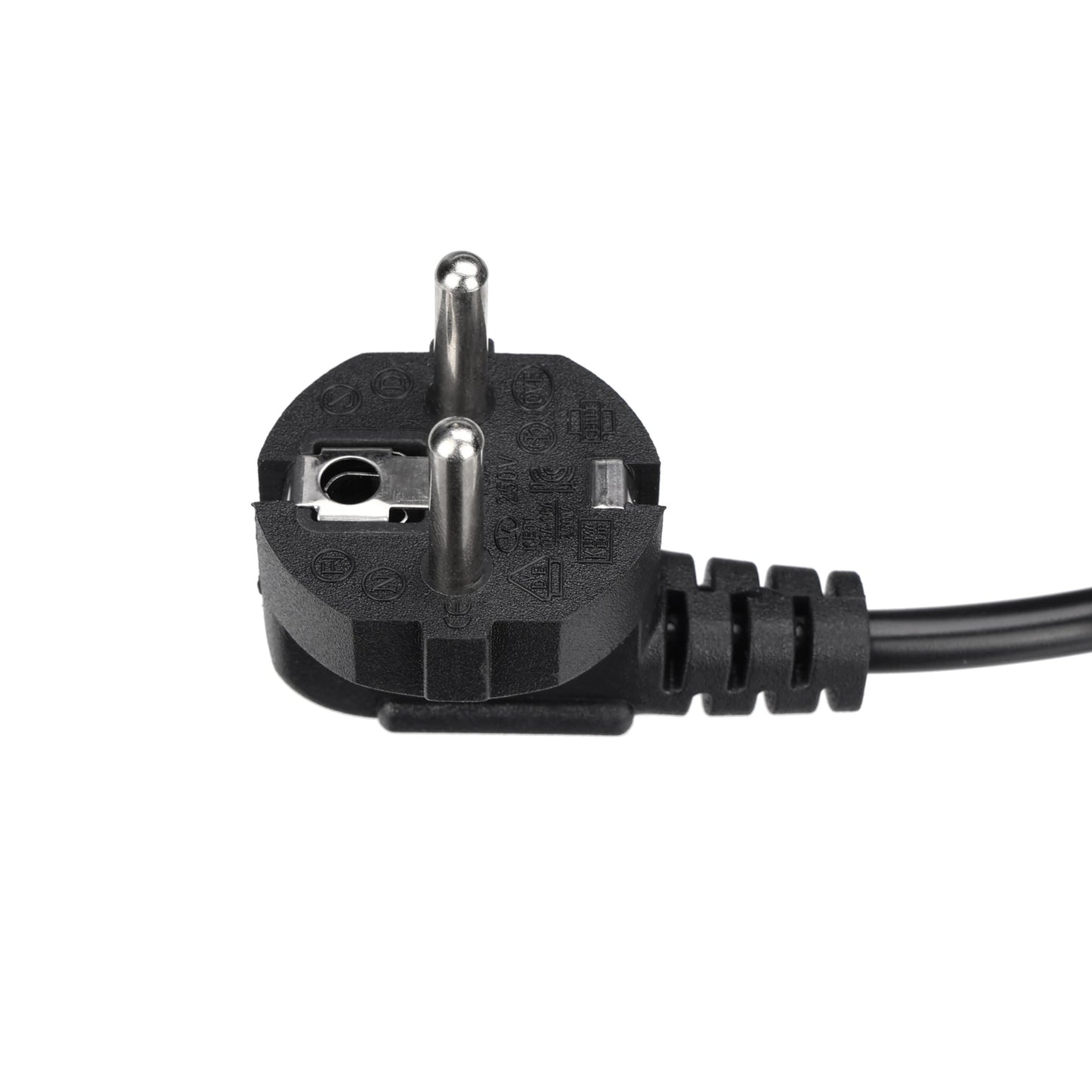 B-type Dual-hole AC to DC Adapter 1.7m Long for Diesel Heater Car Parking Accessories - EU Plug