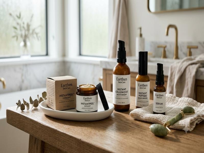Earthen SkinCare Review and Product Guide. Complete Guide to Natural Skincare Products and InstantPeel Exfoliant